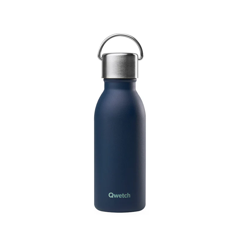 Bouteille isotherme en inox 350ml marine Active Qwetch – Image 2