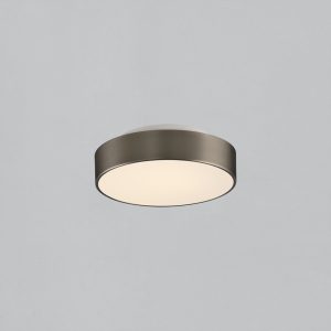 Plafonnier Dins Nickel Mat 26cm d’ACB Lighting